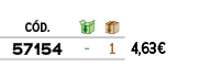 ﻿C D.,￼,￼,﻿PVO,﻿﻿﻿57154﻿,﻿ ﻿,﻿1﻿,﻿﻿4,63€﻿
