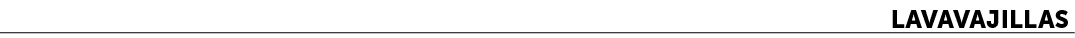 Lavavajillas﻿