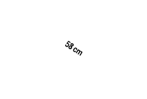 58 cm