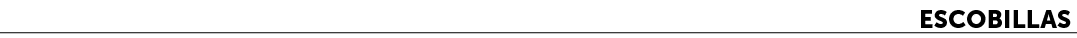 Escobillas﻿