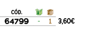﻿C D.,￼,￼,﻿PVO,﻿﻿﻿64799﻿,﻿ ﻿,﻿1﻿,﻿﻿3,60€﻿
