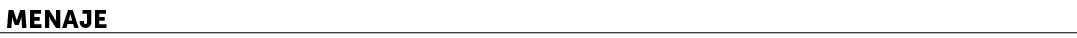 Menaje﻿