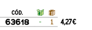 ﻿C D.,￼,￼,﻿PVO,﻿﻿﻿63618﻿,﻿ ﻿,﻿1﻿,﻿﻿4,27€﻿
