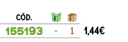 ﻿C D.,￼,￼,﻿PVO,﻿﻿﻿155193﻿,﻿ ﻿,﻿1﻿,﻿﻿1,44€﻿