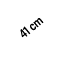 41 cm