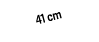 41 cm