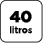 40 litros