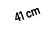 41 cm