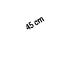 45 cm