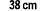 38 cm