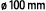  100 mm