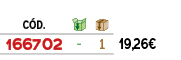 ﻿C D.,￼,￼,﻿PVO,﻿﻿﻿166702﻿,﻿ ﻿,﻿1﻿,﻿﻿19,26€﻿