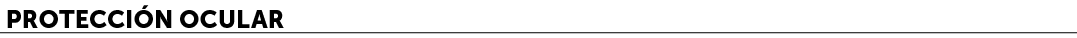 Protecci n ocular﻿