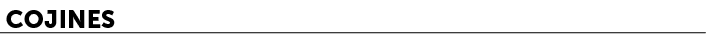 Cojines﻿
