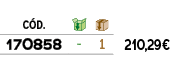 ﻿C D.,￼,￼,﻿PVO,﻿﻿﻿170858﻿,﻿ ﻿,﻿1﻿,﻿﻿210,29€﻿