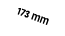 173 mm