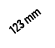 123 mm