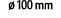  100 mm