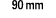 90 mm