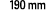 190 mm