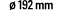  192 mm