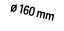  160 mm