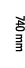 740 mm