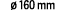  160 mm