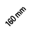 160 mm