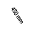 430 mm