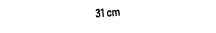 31 cm