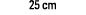25 cm