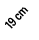 19 cm