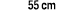 55 cm