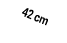 42 cm