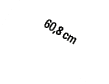 60,8 cm