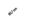 90,7 cm