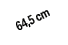 64,5 cm
