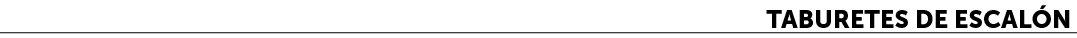 Taburetes de escal n﻿
