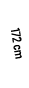172 cm