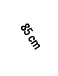 85 cm