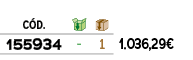 ﻿C D.,￼,￼,﻿PVO,﻿﻿﻿155934﻿,﻿ ﻿,﻿1﻿,﻿﻿1.036,29€﻿