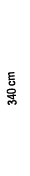 340 cm