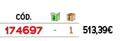 ﻿C D.,￼,￼,﻿PVO,﻿﻿﻿174697﻿,﻿ ﻿,﻿1﻿,﻿﻿513,39€﻿