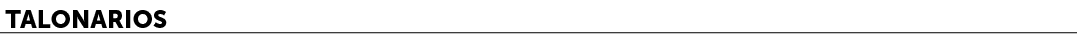 Talonarios﻿