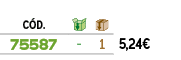 ﻿C D.,￼,￼,﻿PVO,﻿﻿﻿75587﻿,﻿ ﻿,﻿1﻿,﻿﻿5,24€﻿