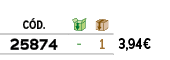 C D.,￼,￼,﻿,﻿25874﻿,﻿ ﻿,﻿1﻿,﻿﻿3,94€﻿