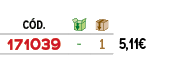 ﻿C D.,￼,￼,﻿PVO,﻿﻿﻿171039﻿,﻿ ﻿,﻿1﻿,﻿﻿5,11€﻿