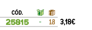 ﻿C D.,￼,￼,﻿PVO,﻿﻿﻿25815﻿,﻿ ﻿,﻿18﻿,﻿﻿3,18€﻿