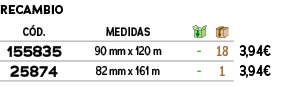 RECAMBIO 